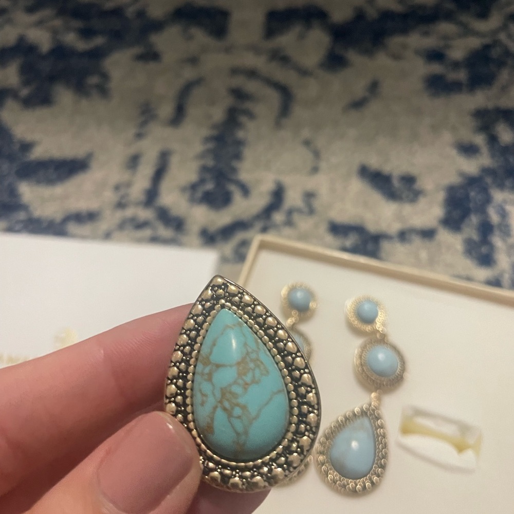 Samantha Wills Ring and Earrings Set. Brand new in box - Picture 4 of 5
